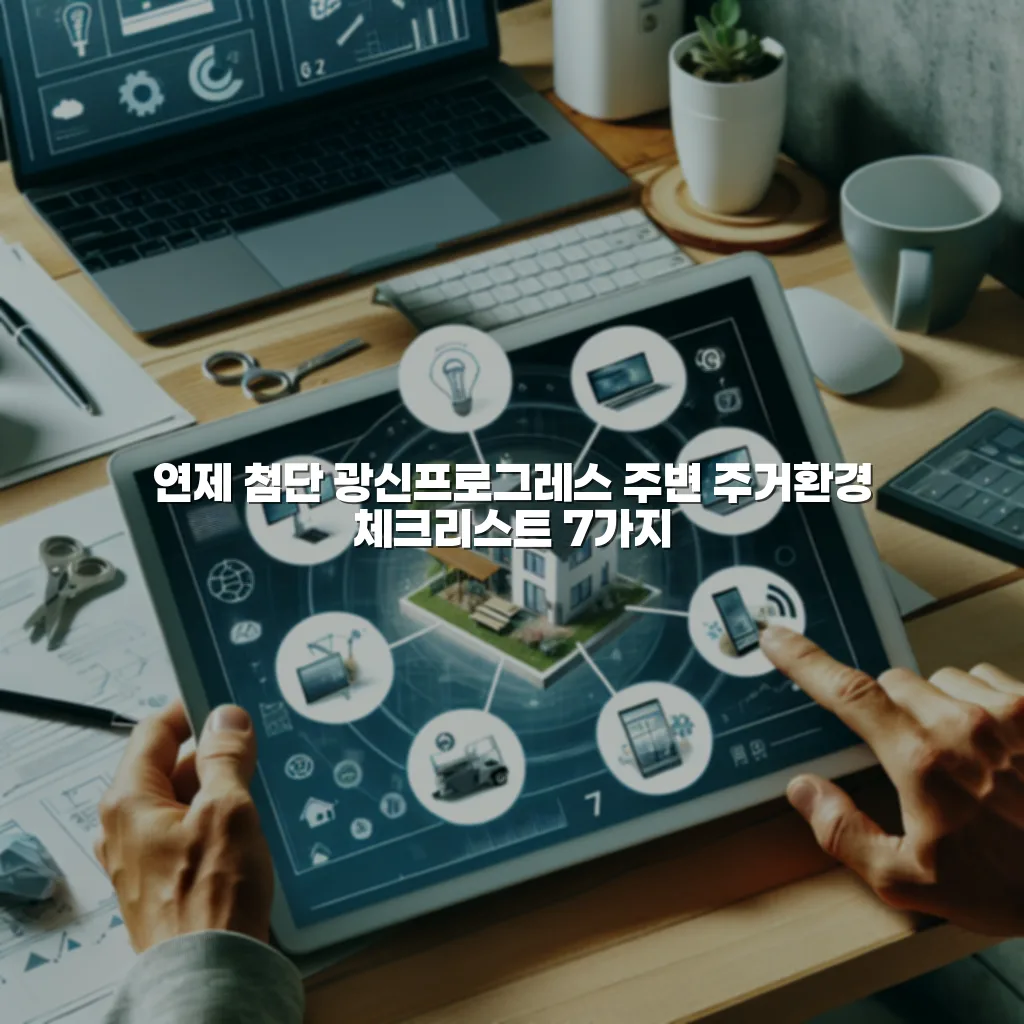 연제 첨단 광신프로그레스 주변 주거환경 체크리스트 7가지