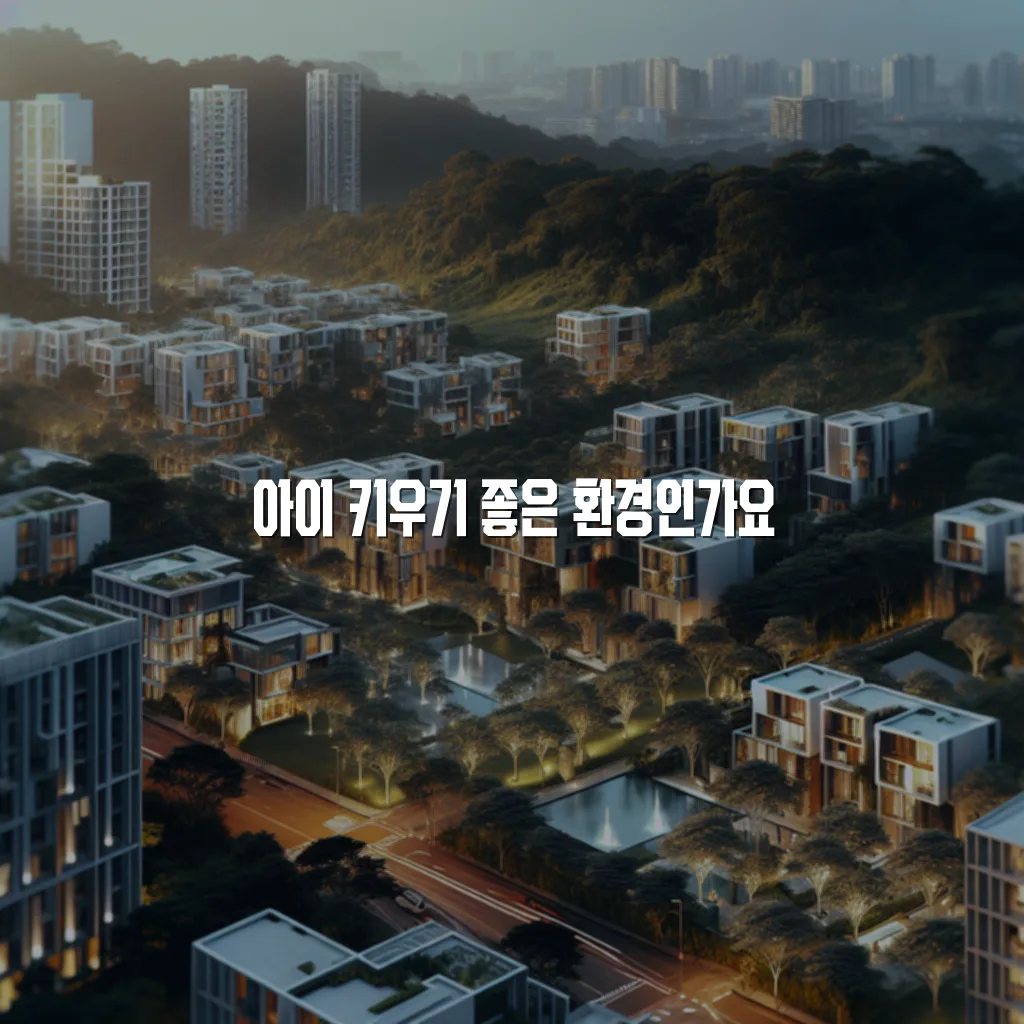 중외공원 힐스테이트 입지와 주변환경 총정리