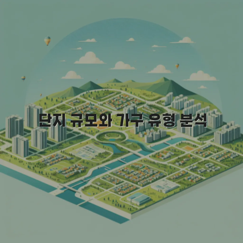 중외공원 힐스테이트 단지 규모와 가구 및 분양 구조 총정리