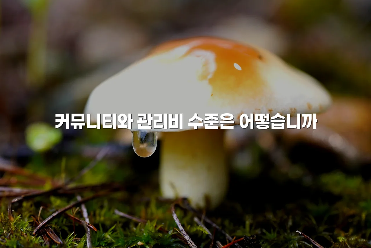 연제 첨단 광신프로그레스 주거환경 체크리스트