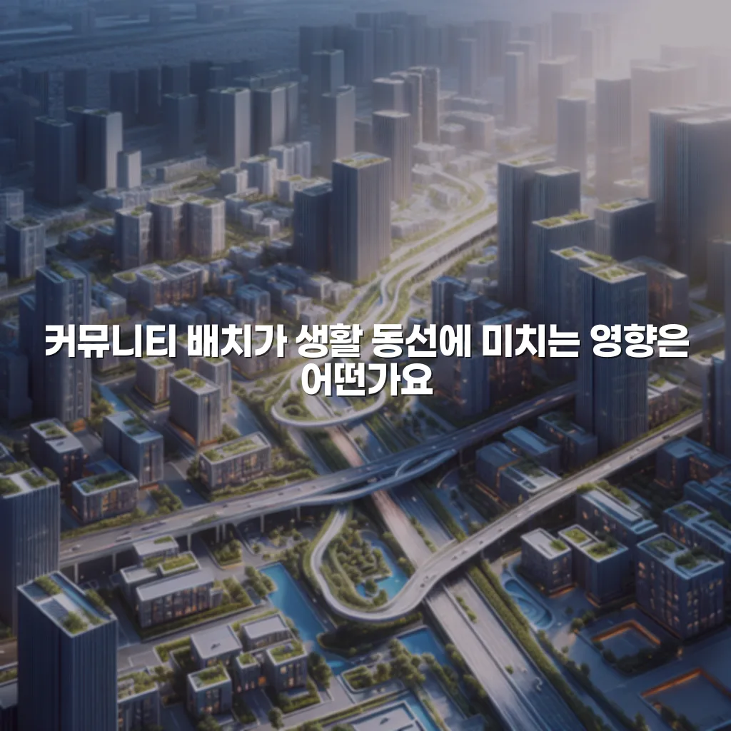 중외공원 힐스테이트 단지 배치와 동선 총정리