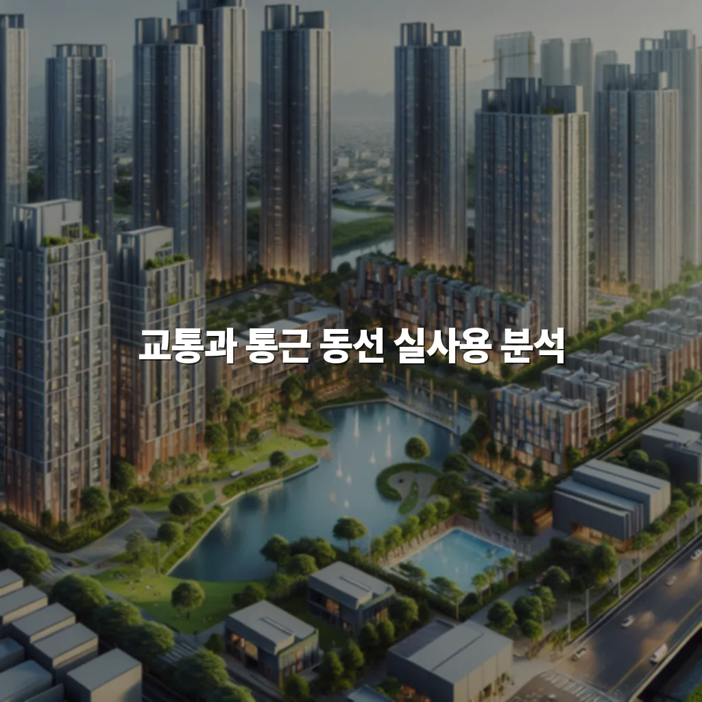 송암공원 중흥S클래스 주거환경 장단점 총정리